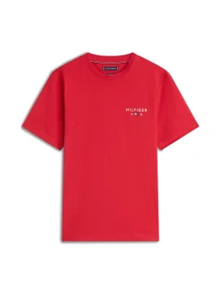 Tommy Hilfiger miesten t-paita Brand Love Small Hilfiger Tee, punainen