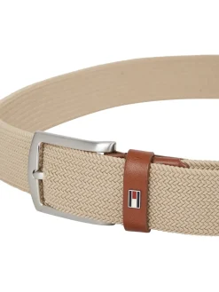 Tommy Hilfiger miesten vyö, DENTON ELASTIC BELT Beige