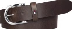 Tommy Hilfiger Nahkavyö, Danny belt Tummanruskea