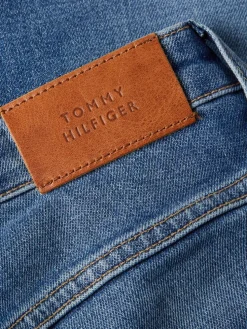 Tommy Hilfiger Naisten Farkut, CLASSIC STRAIGHT RW MEL Indigo