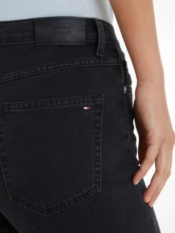 Tommy Hilfiger naisten farkut, CLASSIC STRAIGHT HW A ZIA Musta