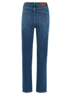 Tommy Hilfiger naisten farkut, RELAXED STRAIGHT HW JANE Indigo
