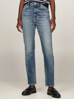 Tommy Hilfiger Naisten Farkut, SLIM CIGARETTE Indigo