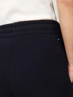 Tommy Hilfiger Naisten Housut, REG MINI CORP SWEATPANTS Tummansininen