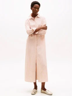 Tommy Hilfiger naisten kengät, TH LOGO METALLIC LEATHER ESPADRILLE Kullankeltainen