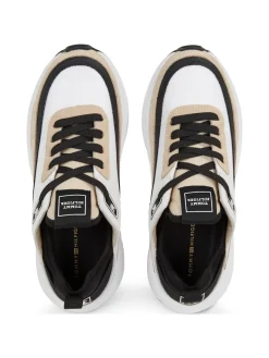 Tommy Hilfiger naisten kengät, SPORTY LUX RUNNER Valkopohjainen Kuosi