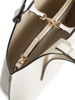 Tommy Hilfiger naisten laukku TH Modern Mini Tote, luonnonvalkoinen