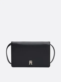 Tommy Hilfiger Naisten Lompakko, TH DISTINCT TRAVEL WALLET Musta