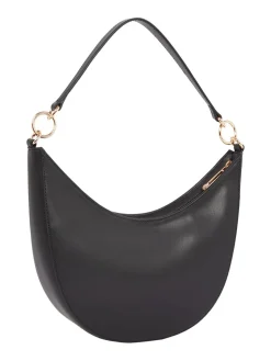 Tommy Hilfiger Naisten Olkalaukku, TH MONOTYPE SHOULDER BAG Musta