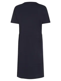 Tommy Hilfiger Naisten Paitamekko, 1985 REG MINI CORP TEE DRESS Tummansininen