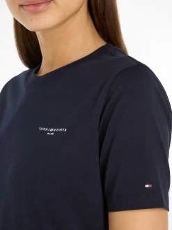 Tommy Hilfiger Naisten Paitamekko, 1985 REG MINI CORP TEE DRESS Tummansininen