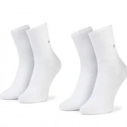 Tommy Hilfiger naisten sukat, 2-pack Valkoinen