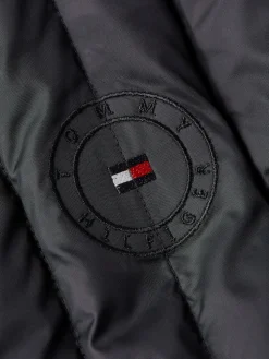 Tommy Hilfiger naisten takki, LW PADDED KNIT MIX JACKET Musta