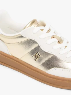 Tommy Hilfiger naisten tennarit MU JACKIE METALLIC, kullankeltainen