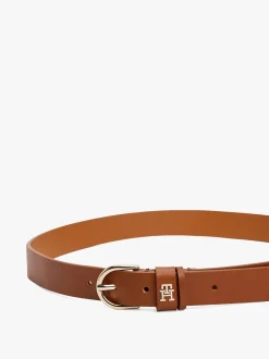 Tommy Hilfiger naisten vyö ESSENTIAL EFFORTLESS 2.5 GO, konjakinruskea