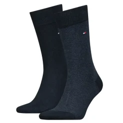TOMMY HILFIGER SOCKS Miesten Sukat, K MEN 2-PACK SOCK BIRDEYE Sininen Kuosi
