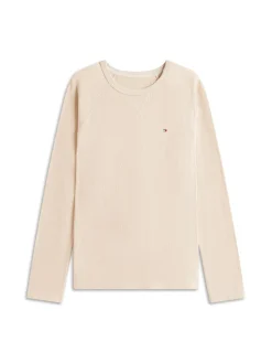 Tommy Hilfiget Relaxed Flannel PJ Set, Boxed beige