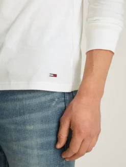 Tommy Jeans Miesten Poolopaita, TJM TURTLENECK TEE Valkoinen