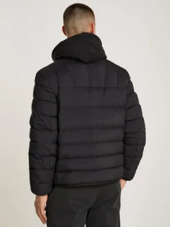 Tommy Jeans Miesten Talvitakki, TJM PACKABLE LT DOWN JACKET Musta