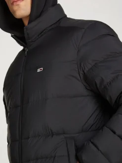 Tommy Jeans Miesten Talvitakki, TJM PACKABLE LT DOWN JACKET Musta