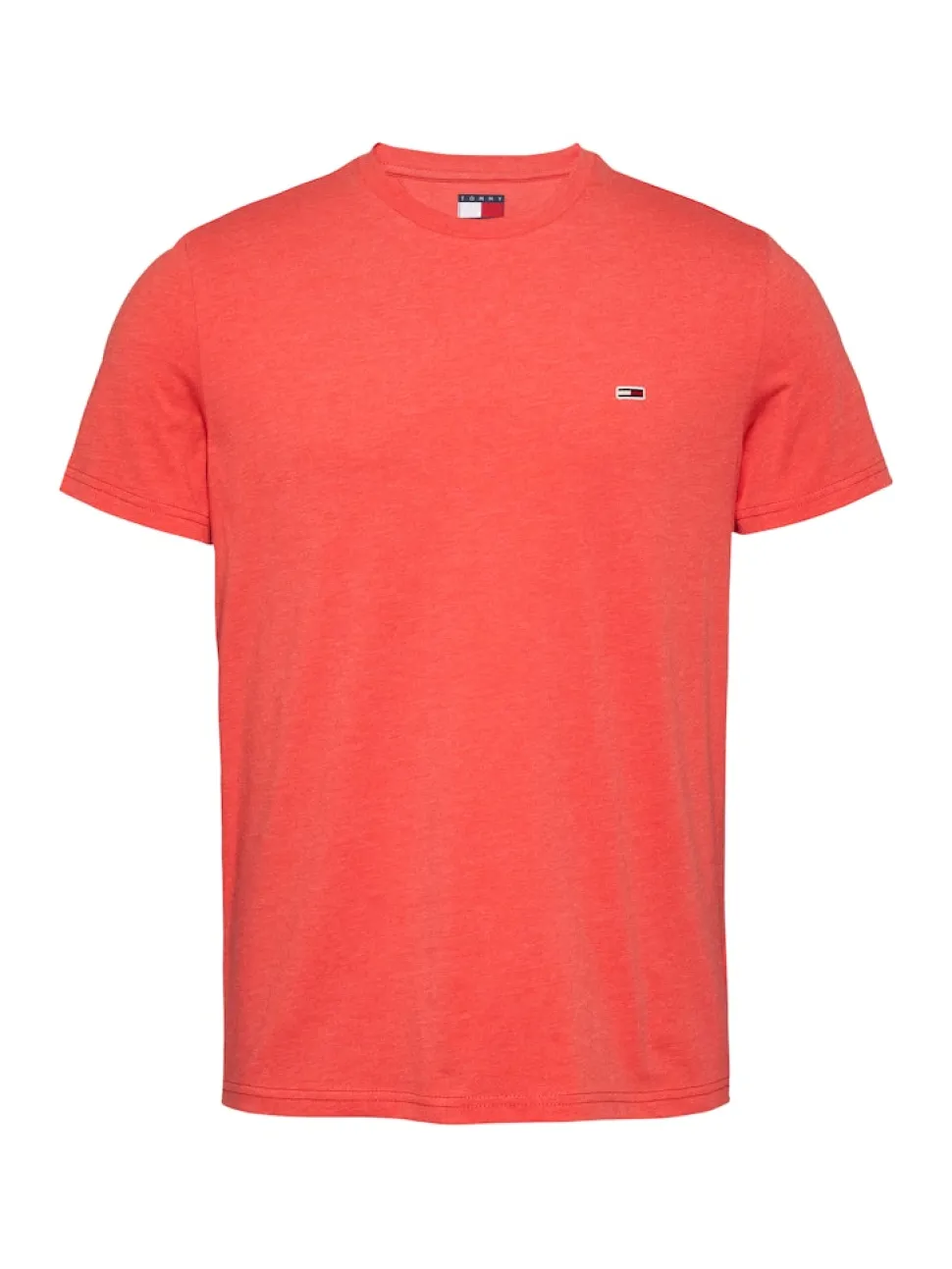 Tommy Jeans Miesten T-paita, SLIM JASPE TEE Oranssi