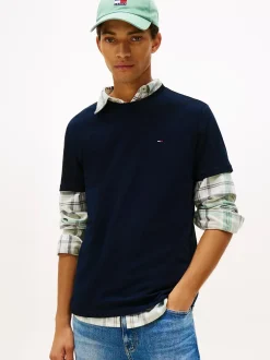 Tommy Jeans miesten t-paita K TJM XSLIM Tee Ext, tummansininen