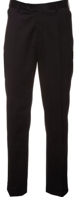 Turo Miesten Suorat Housut Musta