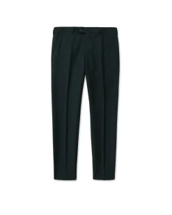 Turo puvunhousut Helsinki Slim Fit Suit Trousers Vitale, tummanvihreä