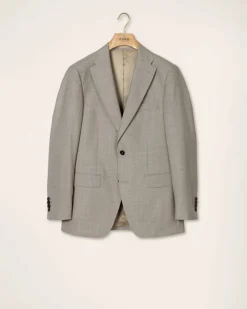 Turo puvuntakki Madrid Modern Fit Suit Jacket Vitale, Beige