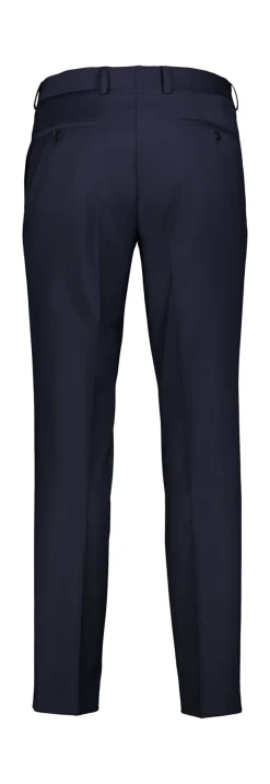 Turo Tailor, Miesten Puvunhousut, Elmer 3280, Slim Fit Housu Sininen