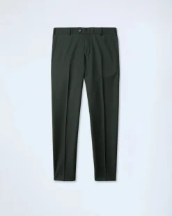 Turo Tailor miesten puvunhousut, DENVER SLIM Vihreä