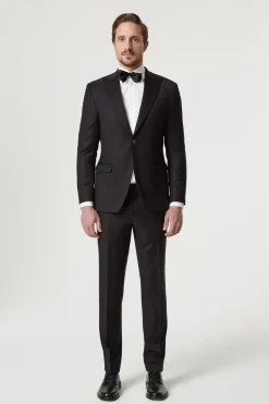 Turo Tailor Smokkihousut, Hawker Slim Fit Musta