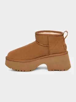 UGG Naisten Kengät, W CLASSIC ULTRA MINI NEW HEIGHTS Kaakaonruskea