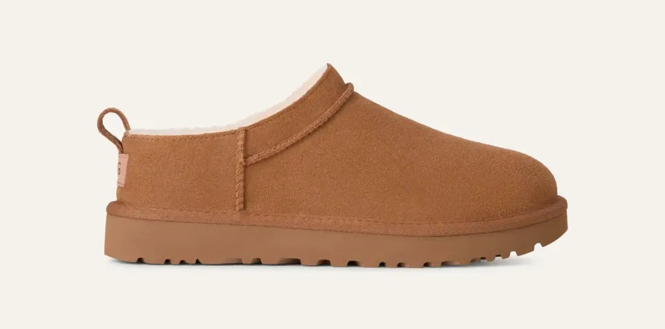 UGG naisten kengät, W CLASSIC MICRO Kaakaonruskea
