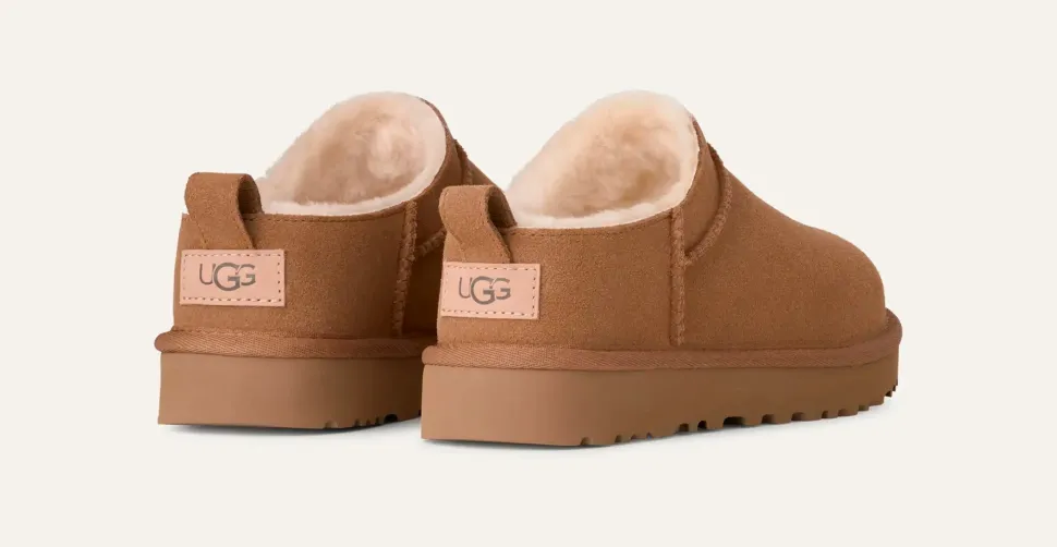 UGG naisten kengät, W CLASSIC MICRO Kaakaonruskea