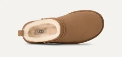 UGG naisten kengät, W CLASSIC MICRO Kaakaonruskea