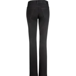 Very Nice Naisten Farkut, Emily 9731 Straight Fit Musta