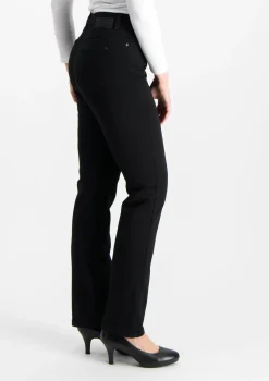 Very Nice Naisten Farkut, Caramel 9691 Curvy Fit Super Stretch Musta