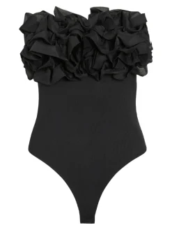 Vila naisten body, VITOVE S/L BODYSTOCKING Black