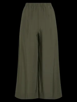 Vila naisten housut, VIMARLEE HW WIDE CULOTTE PANTS Deep Depths