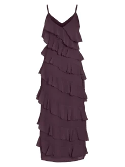 Vila naisten mekko, VILUNA STRAP DRESS Fig