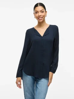 Vila naisten paita Vilucy LS Shirt, Total Eclipse