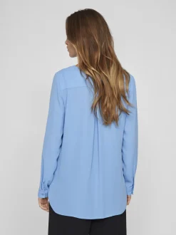 Vila naisten paita Vilucy LS Shirt, sininen
