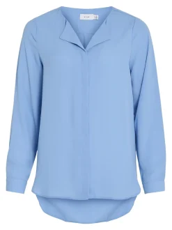 Vila naisten paita Vilucy LS Shirt, sininen