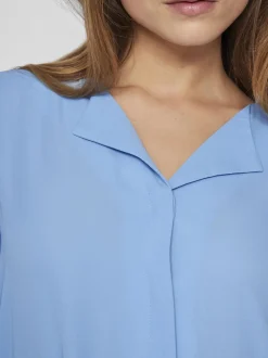 Vila naisten paita Vilucy LS Shirt, sininen