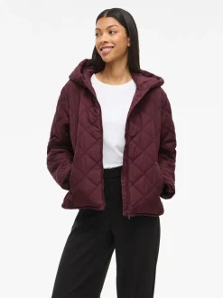 Vila naisten takki, VIQUILA LS HOOD JACKET SHORT JACKET Fig