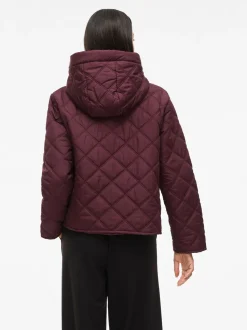 Vila naisten takki, VIQUILA LS HOOD JACKET SHORT JACKET Fig