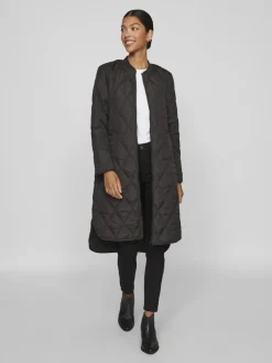 Vila naisten takki, VIQUILA NEW QUILTED JACKET Black