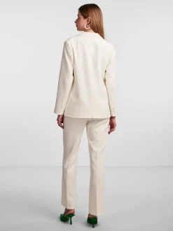 Y.A.S Naisten Bleiseri, K-YASBLURIS LS BLAZER NOOS Valkoinen