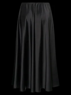 Y.A.S naisten hame, YASPELLA HW VOLUME ANKLE SKIRT Black